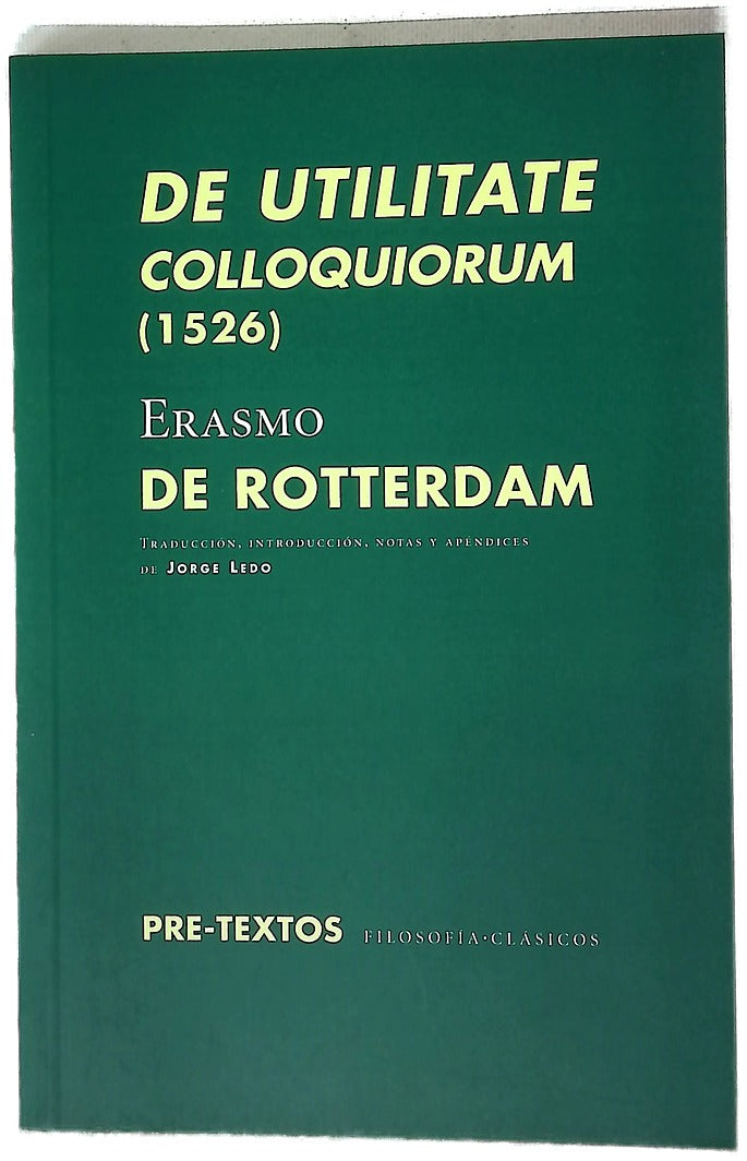 De utilitate Colloquiorum