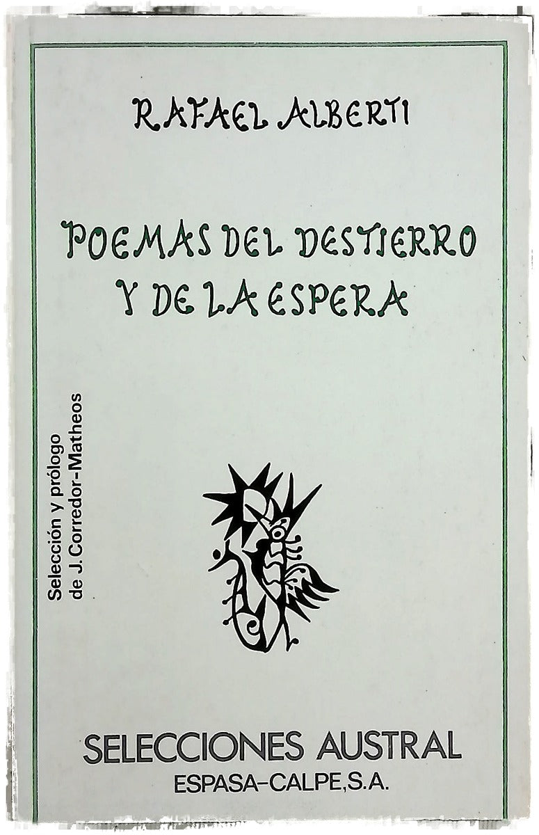 Poemas del destierro y de la espera (antología)