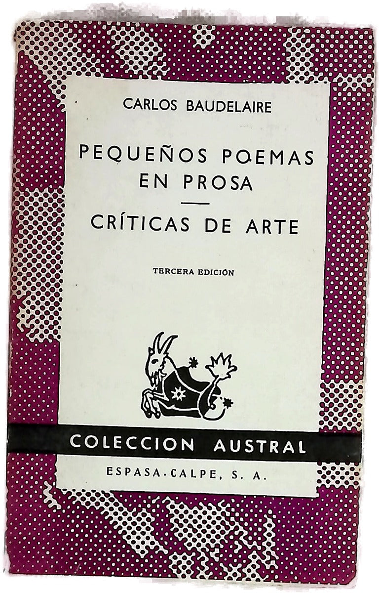 Pequeños poemas en prosa Críticas de arte