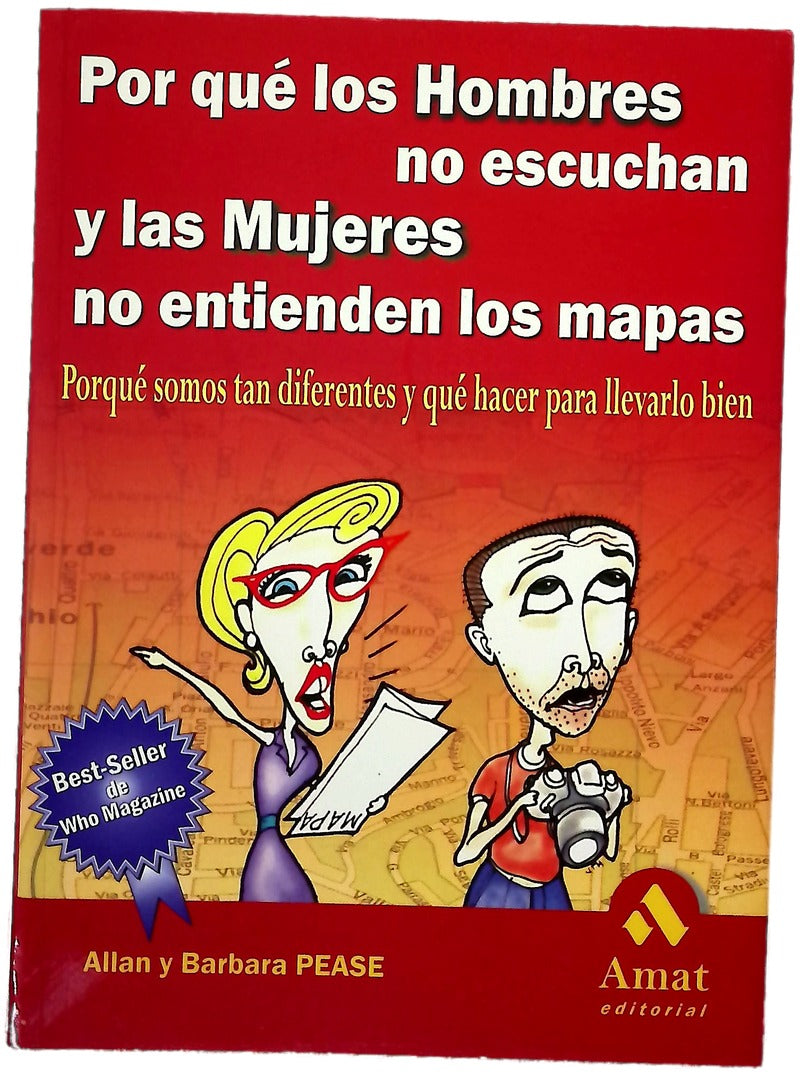 Porqué los hombres no escuchan y las mujeres no entienden los mapas