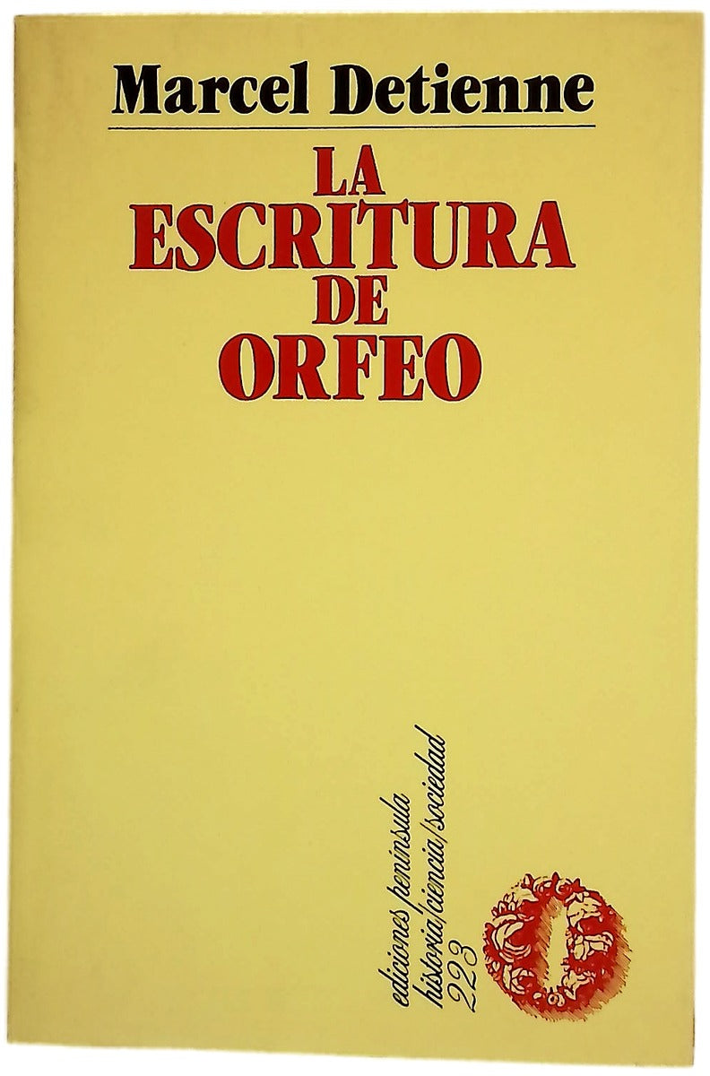 La escritura de Orfeo