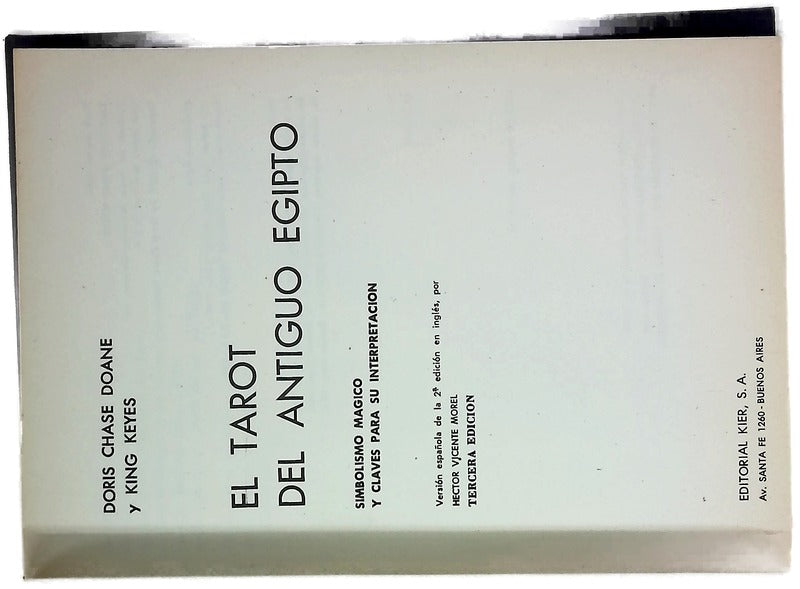 El Tarot del antiguo Egipto