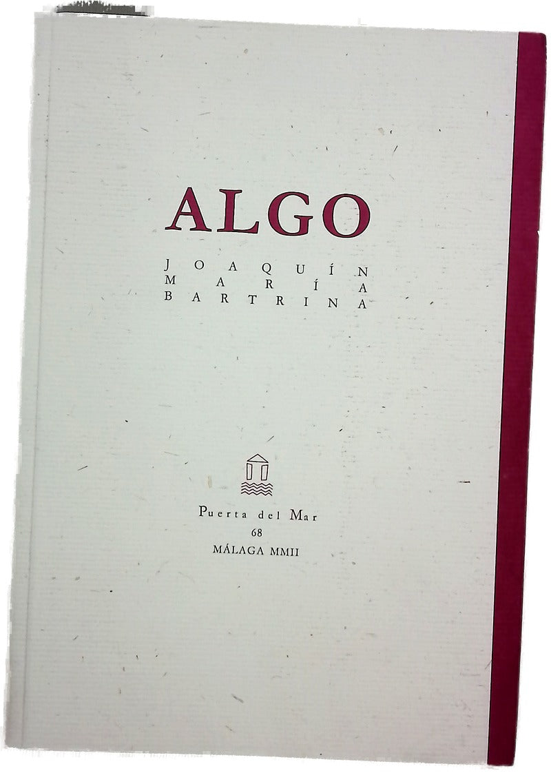 Algo colección de poesías originales