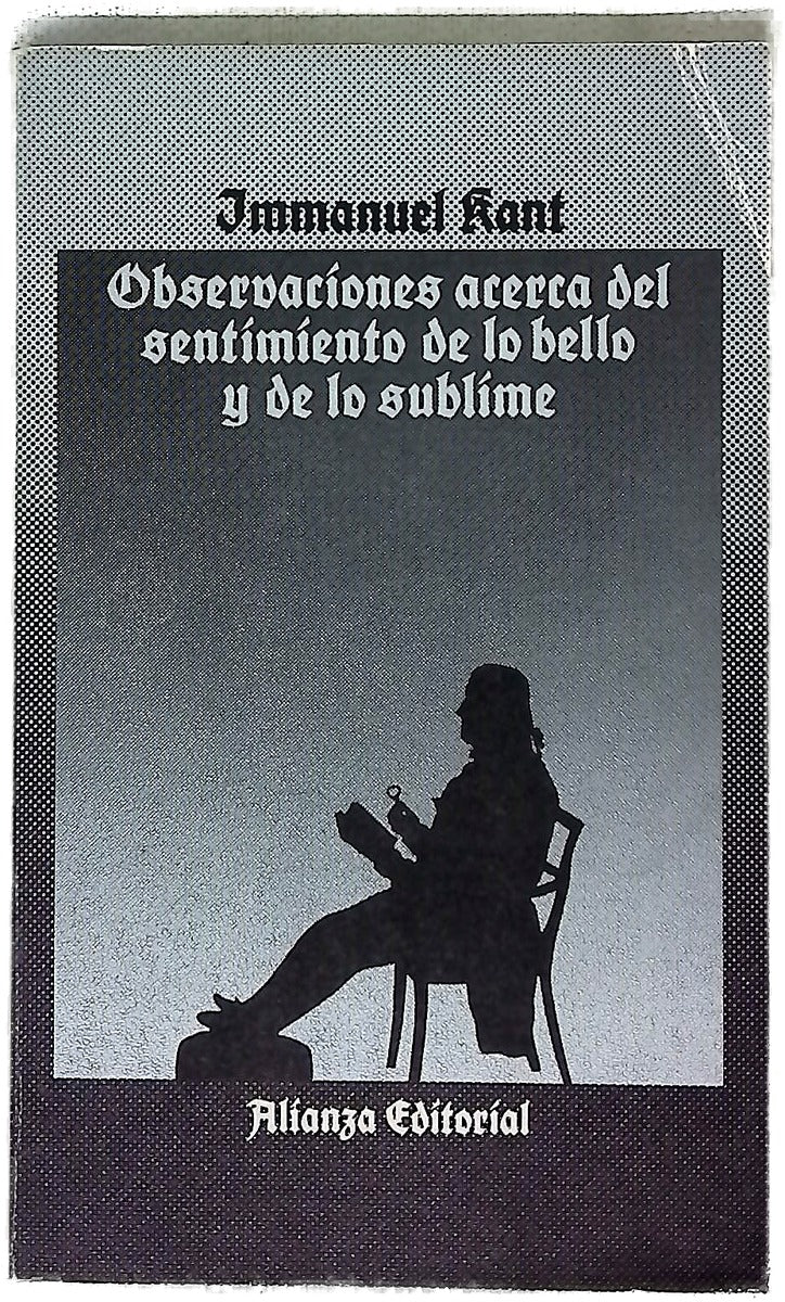 Observaciones acerca del sentimiento de lo bello y de lo sublime