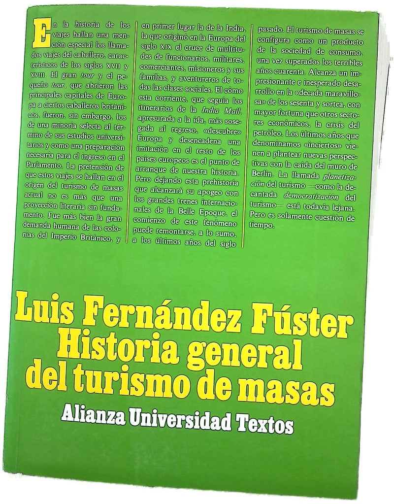 Historia general del turismo de masas