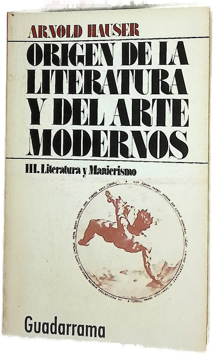 Origen de la literatura y del arte modernos
