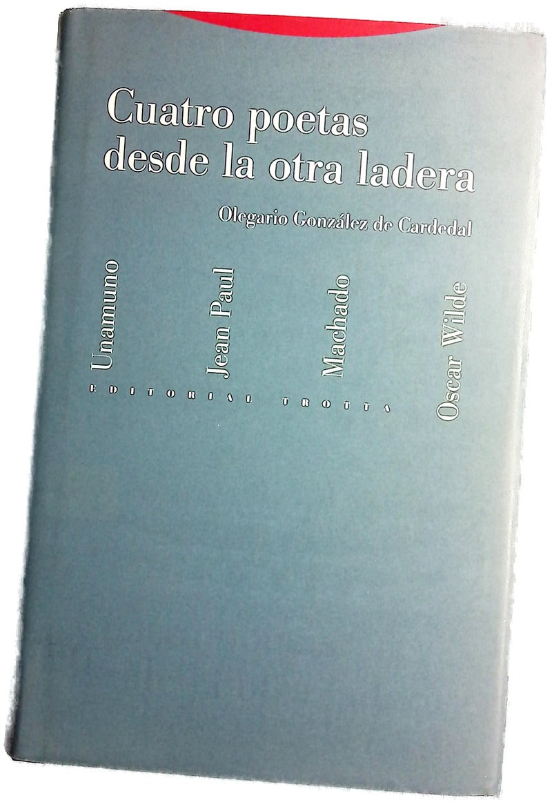 Cuatro poetas desde la otra ladera Unamuno, Jean Paul, Machado, Oscar Wilde : prolegómenos para una cristología