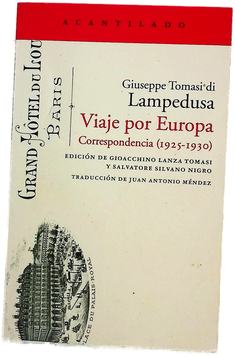 Viaje por Europa : correspondencia (1925-1930)