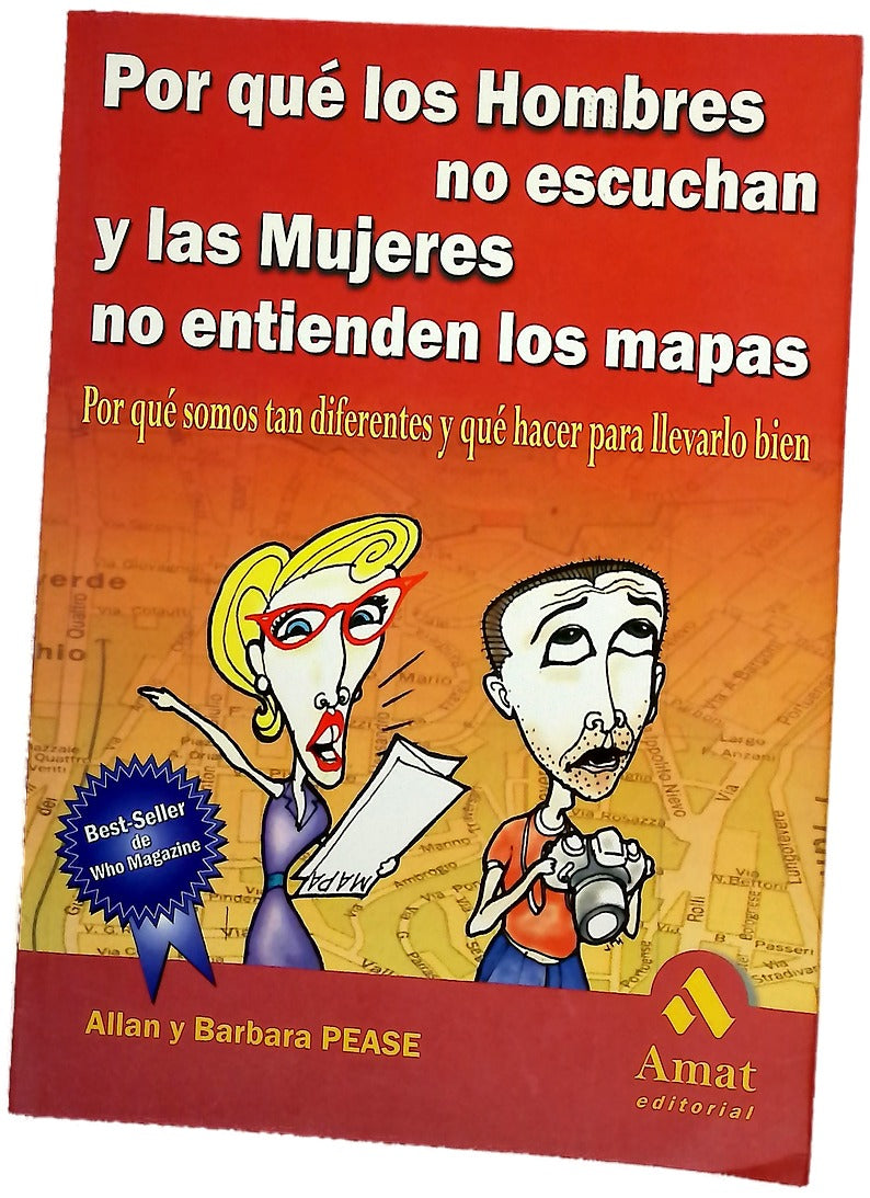 Porqué los hombres no escuchan y las mujeres no entienden los mapas