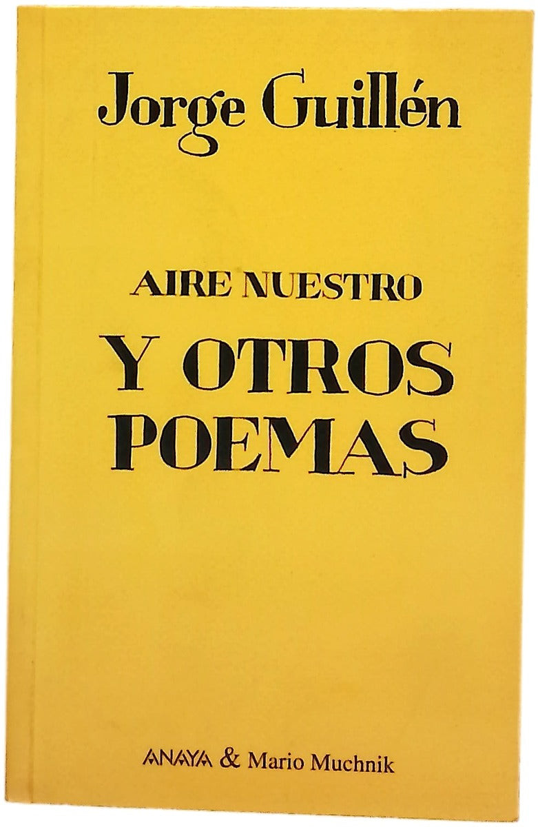 Y otros poemas