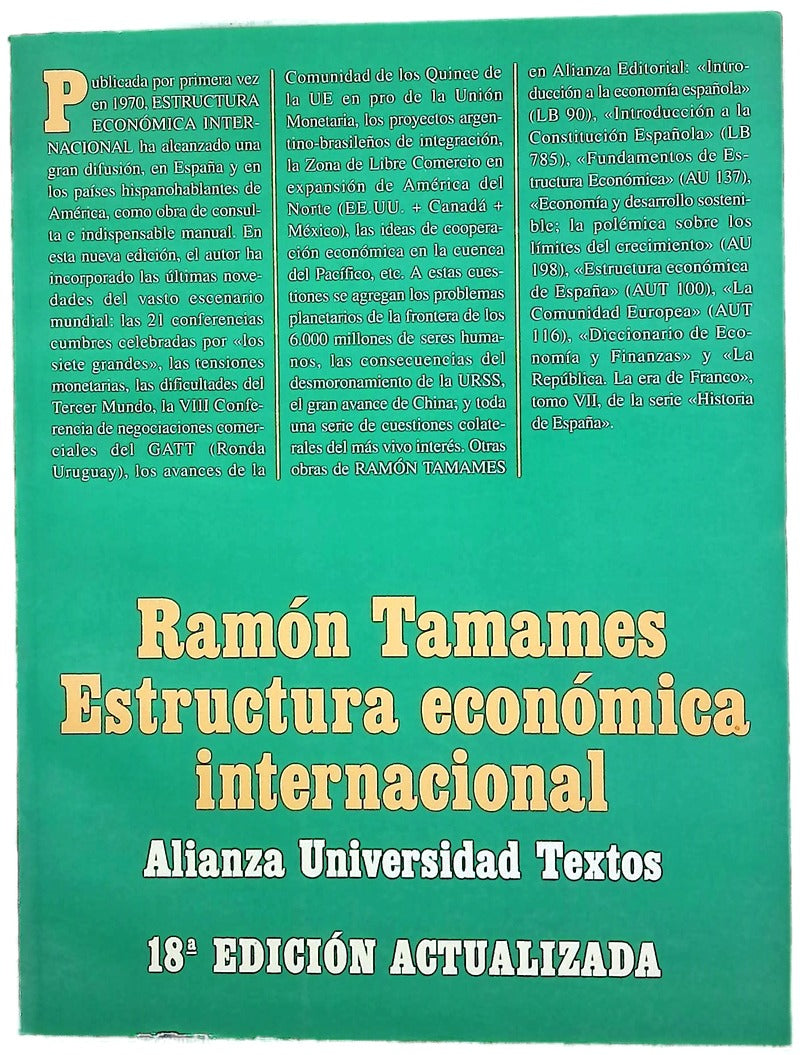 Estructura económica internacional