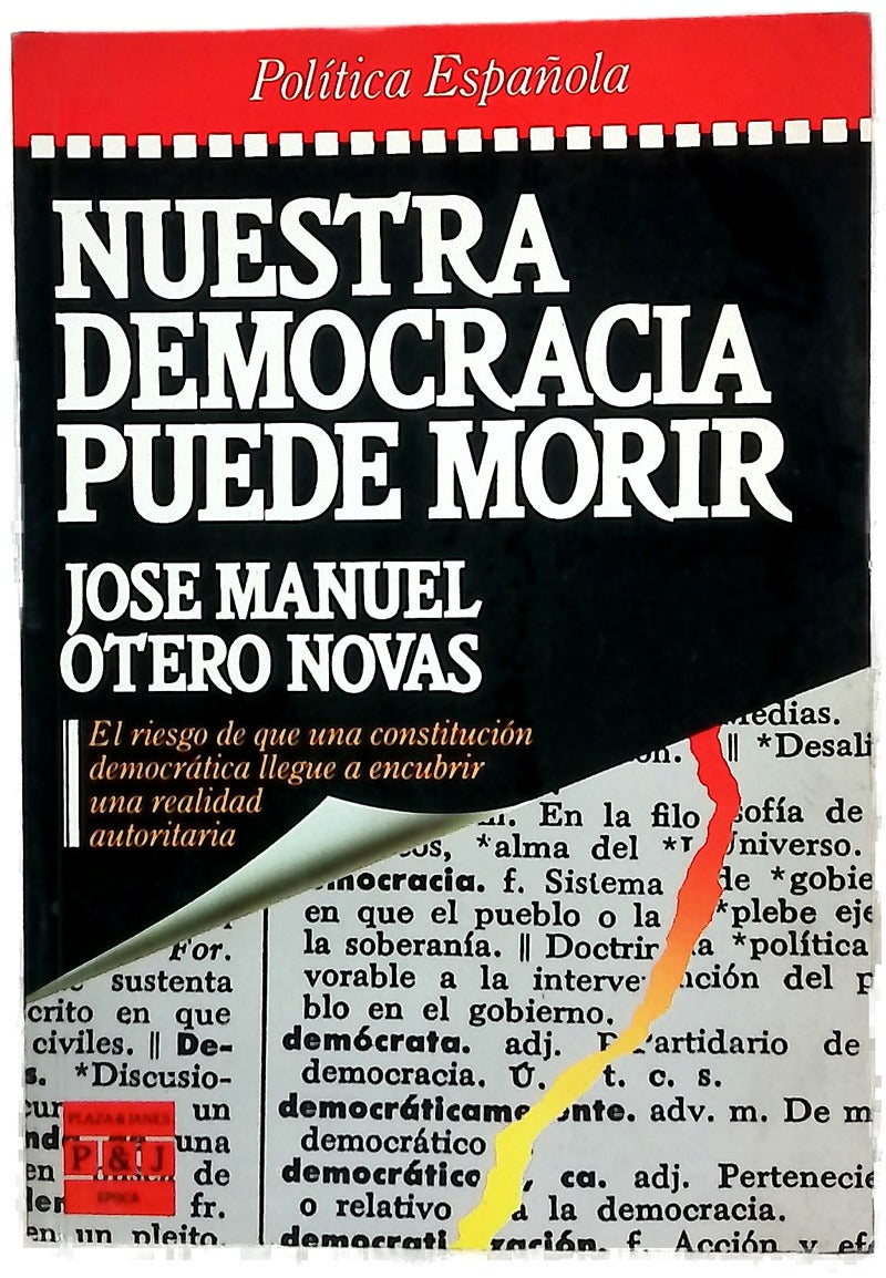 Nuestra democracia puede morir