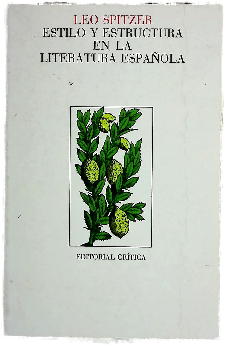 Estilo y estructura en la literatura española