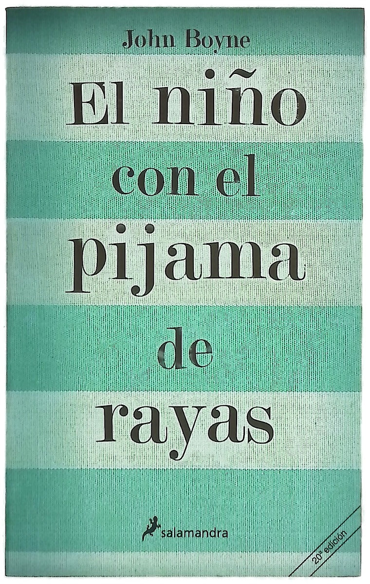 El niño con el pijama de rayas