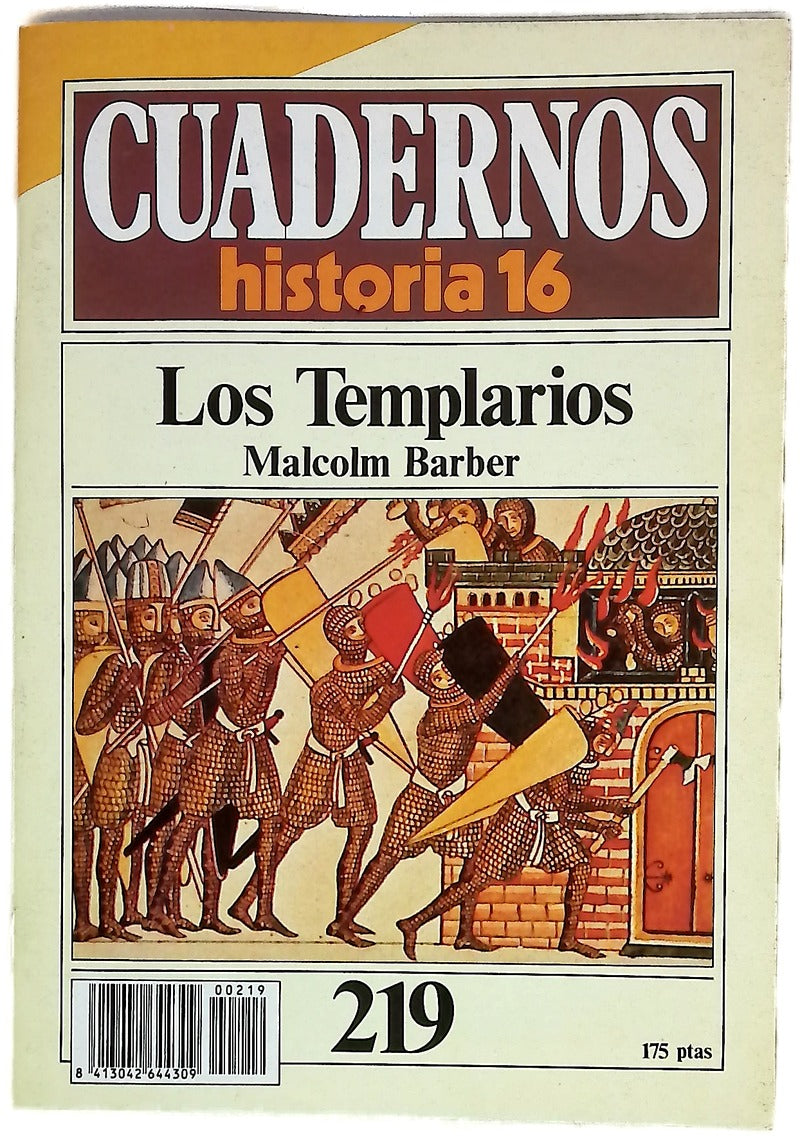 Cuadernos De Historia 16 Nº 219. Los Templarios. 1985