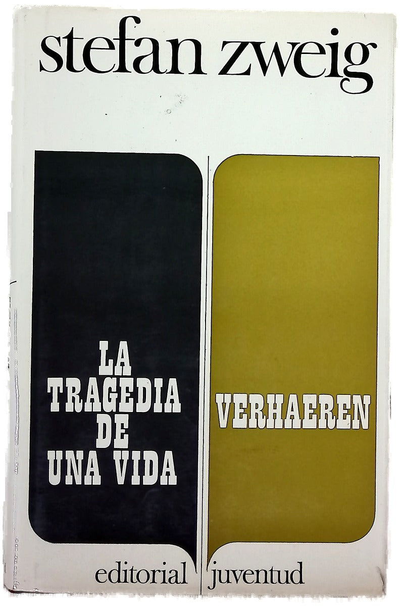 La tragedia de una vida y Verhaeren
