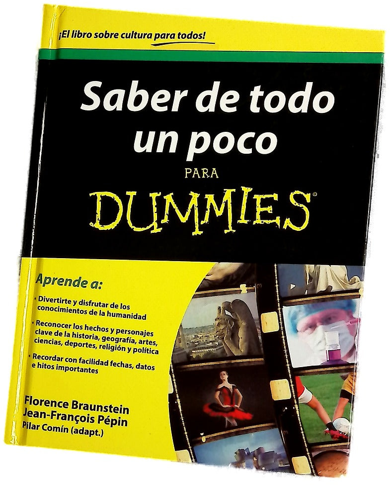 Saber de todo un poco para Dummies