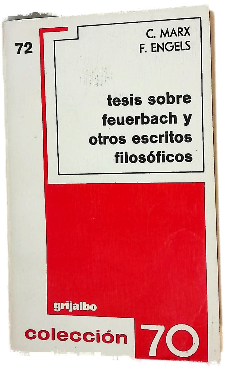 Tesis sobre Feuerbach y otros escritos filosóficos
