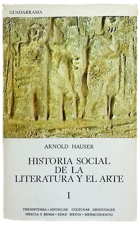 Historia social de la literatura y el arte 1