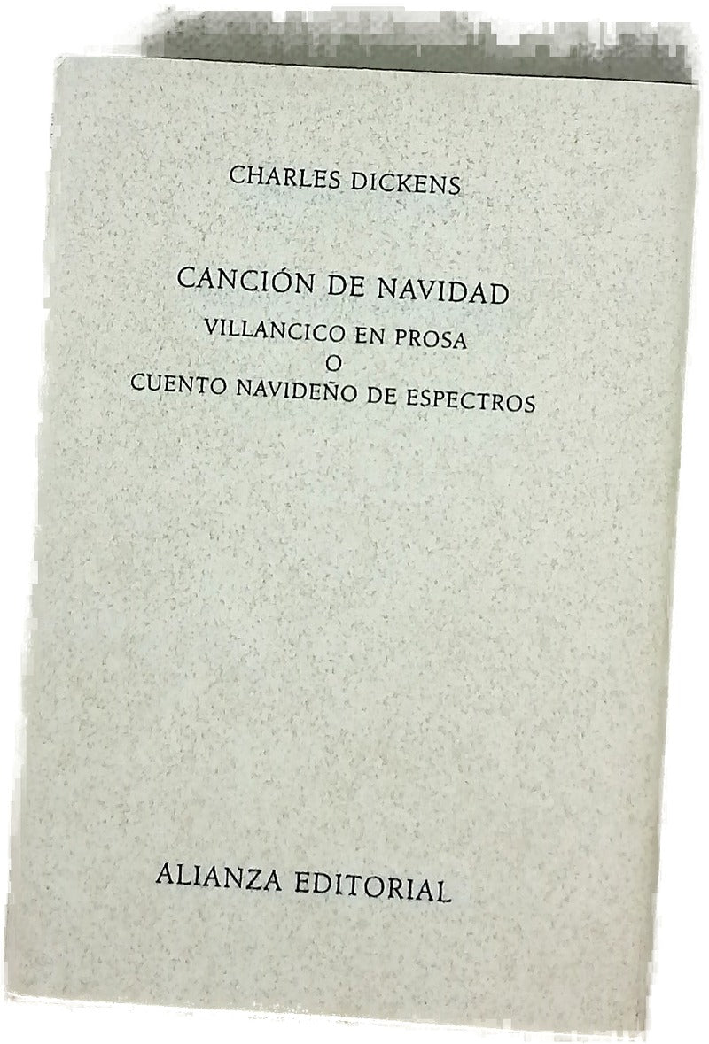 Canción de Navidad villancico en prosa o cuento navideño de espectros