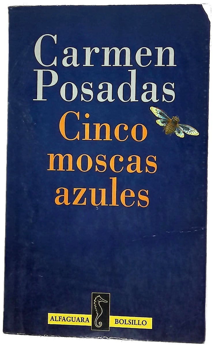 Cinco moscas azules