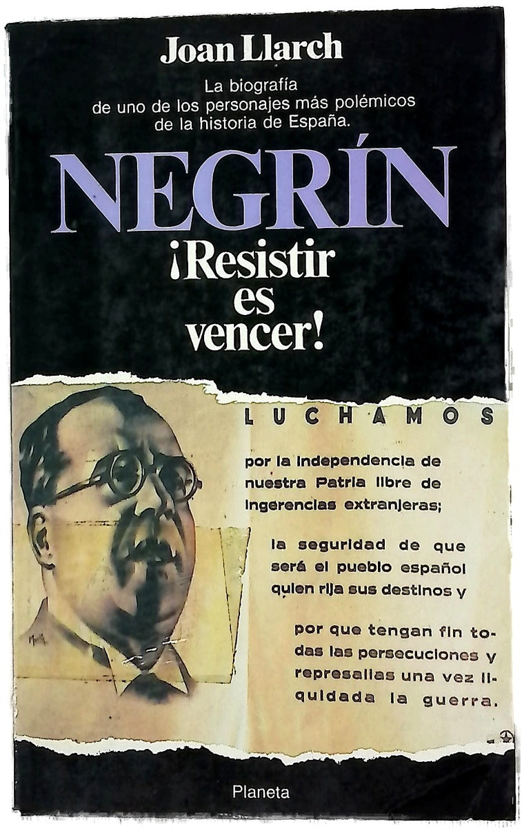 Negrín : resistir es vencer