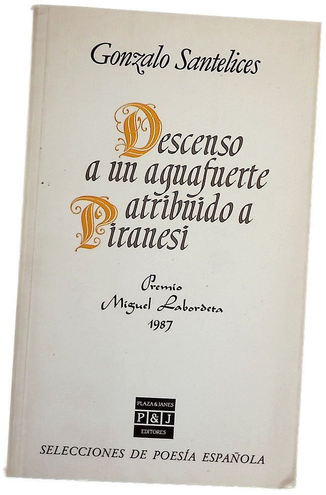 Descenso de un aguafuerte atribuido a Piranesi