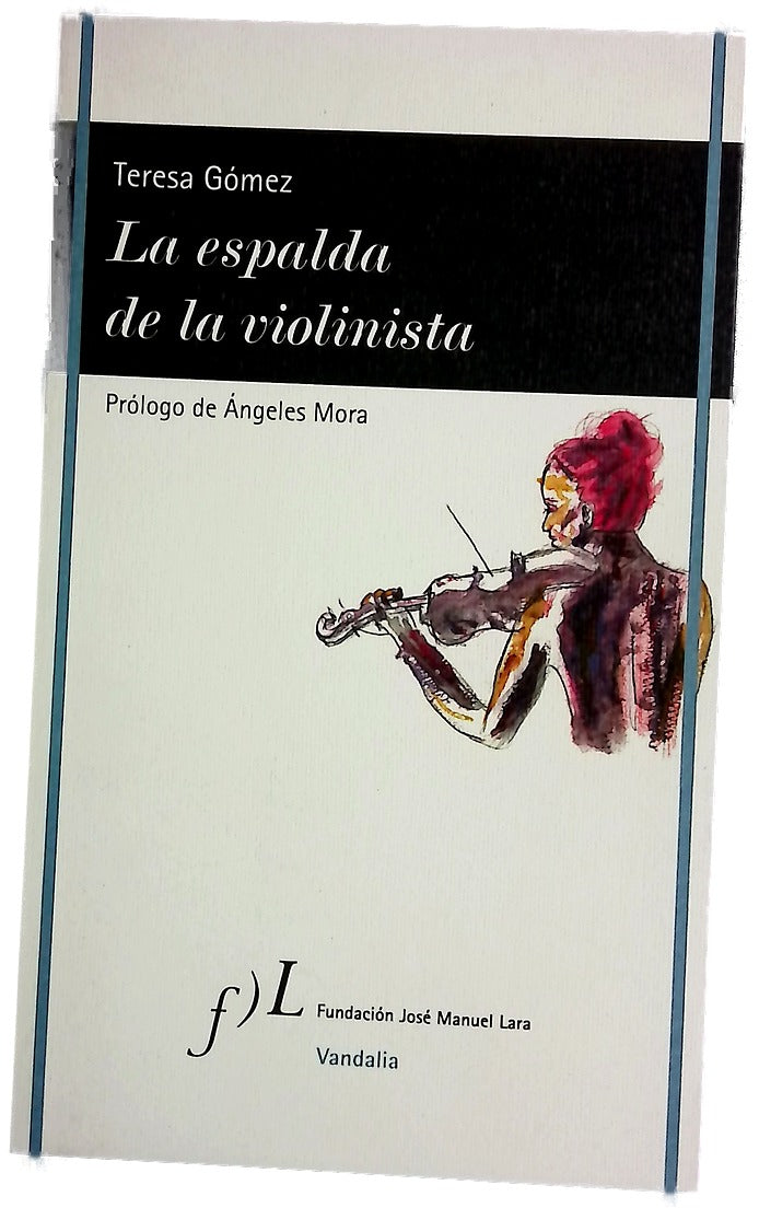 La espalda de la violinista
