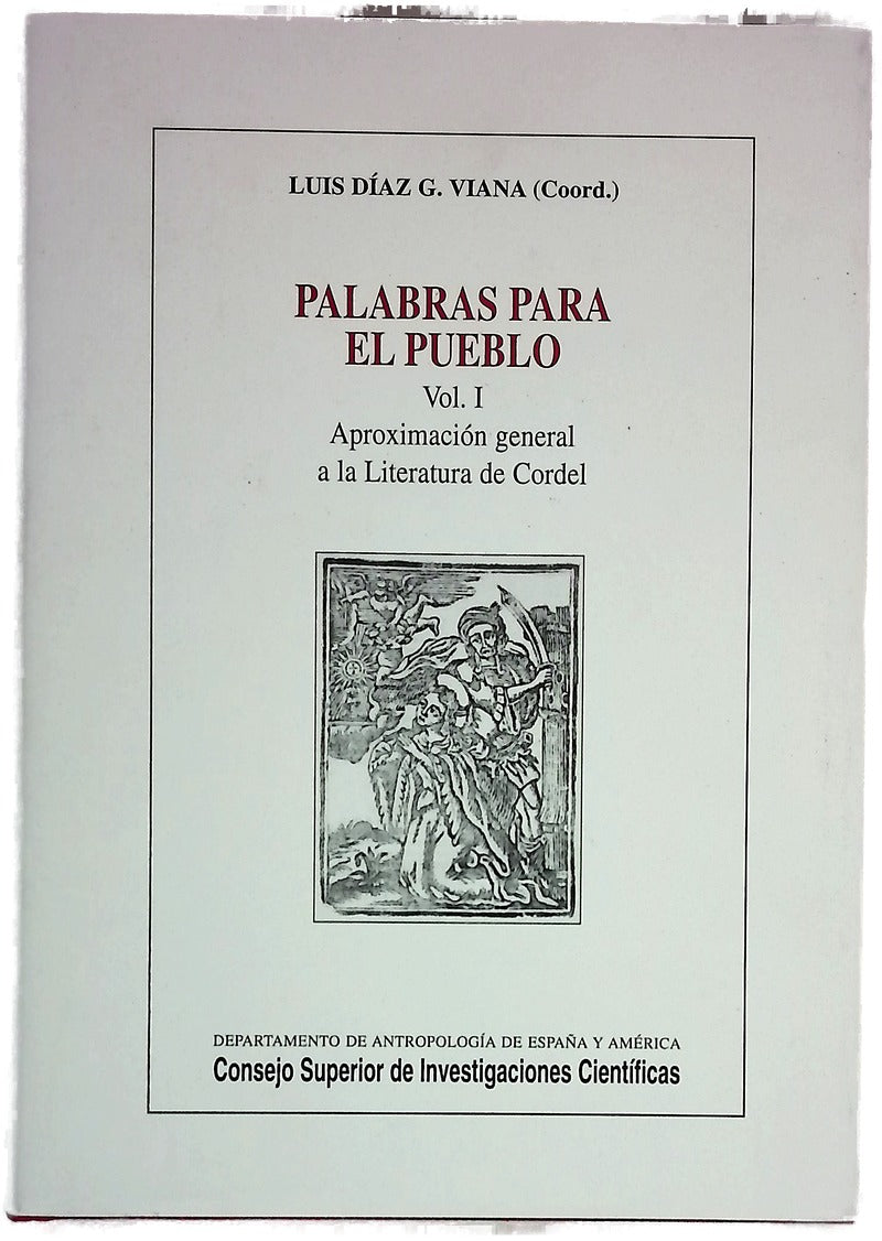 Palabras para el pueblo Volumen 1