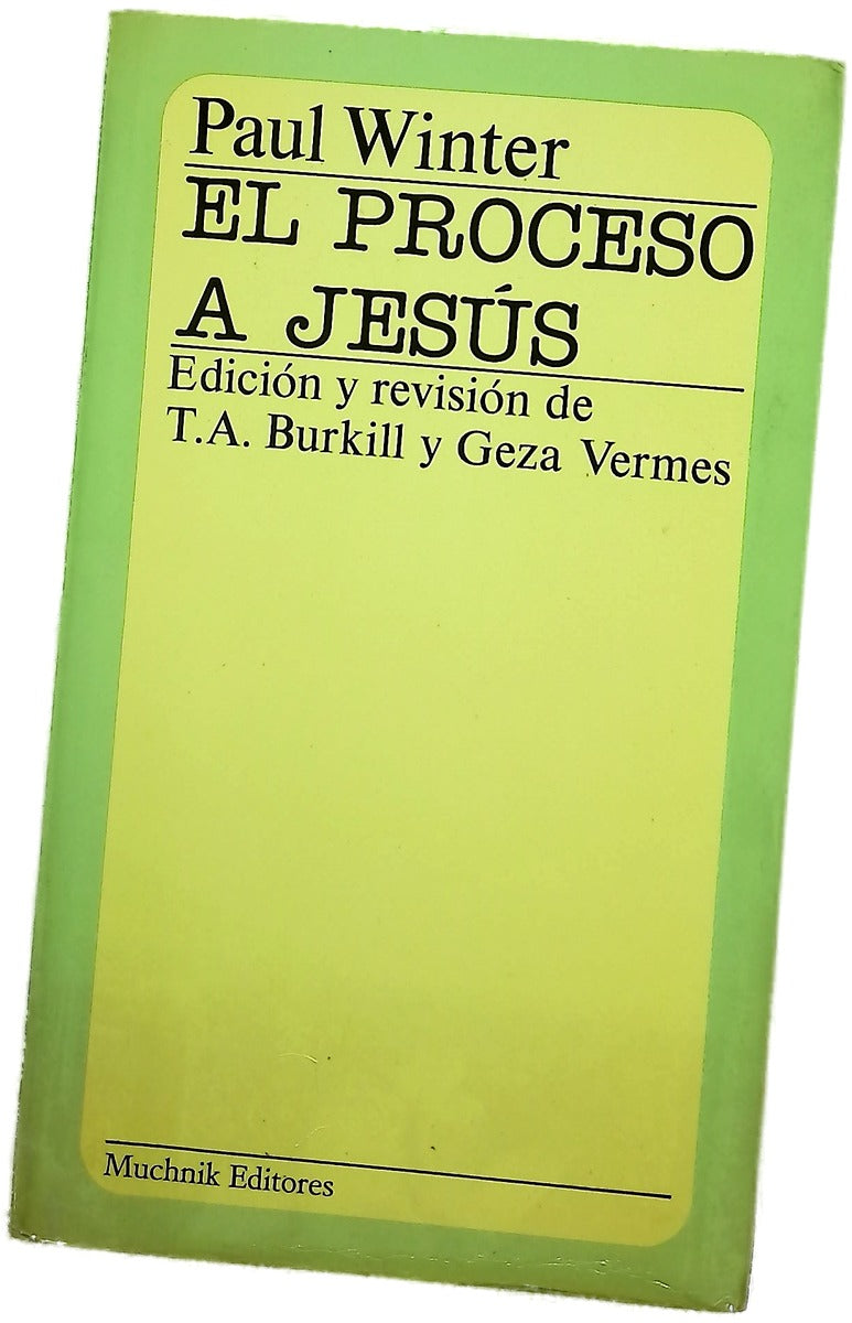 El proceso a Jesús