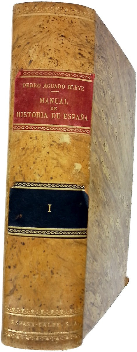 Manual de historia de España, tomo I