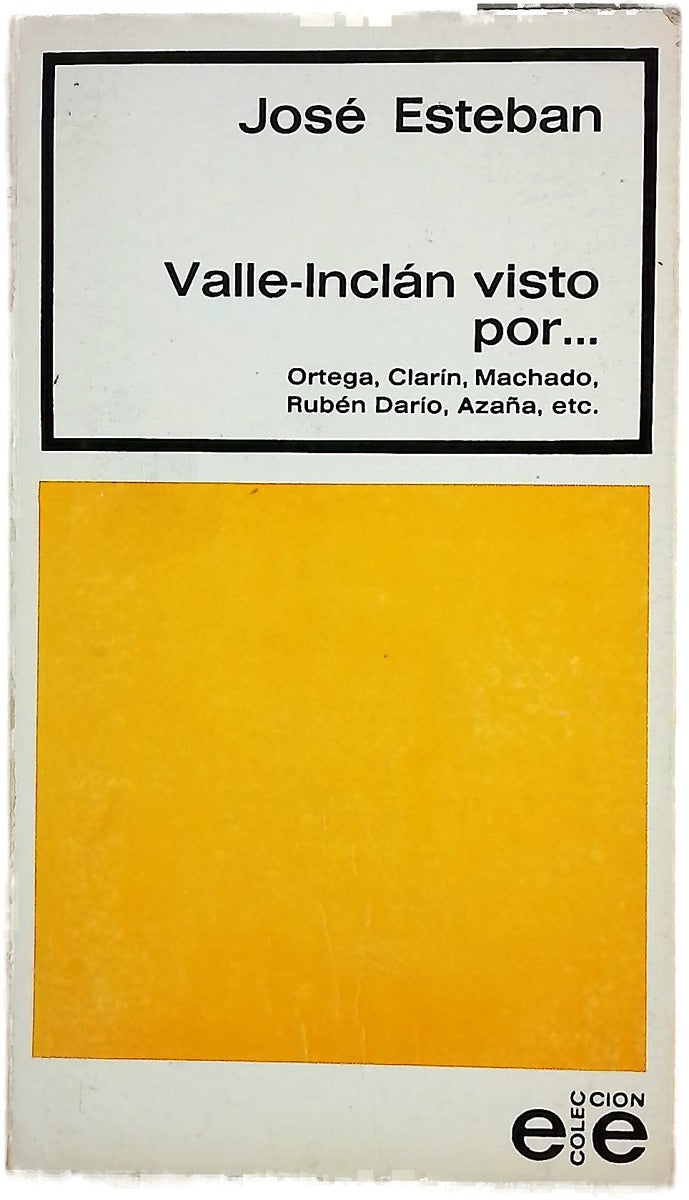 Valle-Inclán visto por... José Esteban
