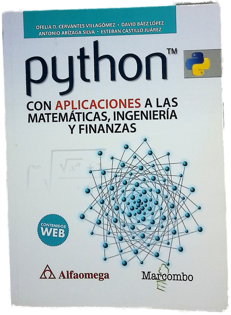 Python con aplicaciones a las matemáticas, ingeniería y finanzas