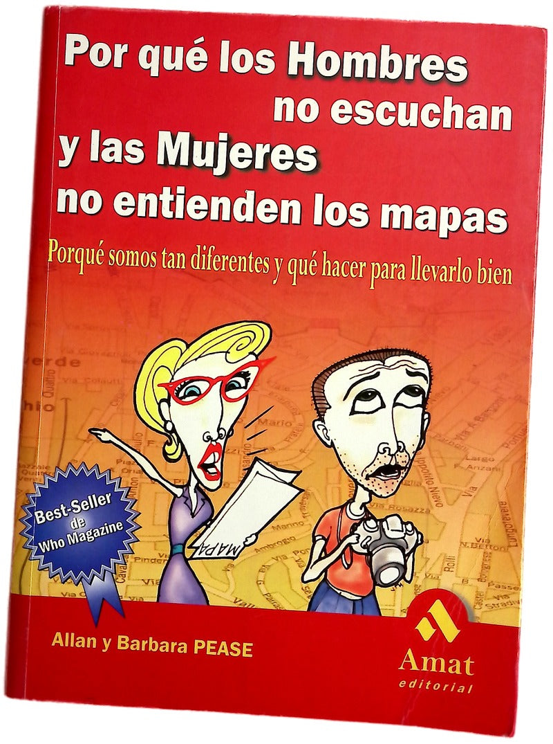 Porqué los hombres no escuchan y las mujeres no entienden los mapas