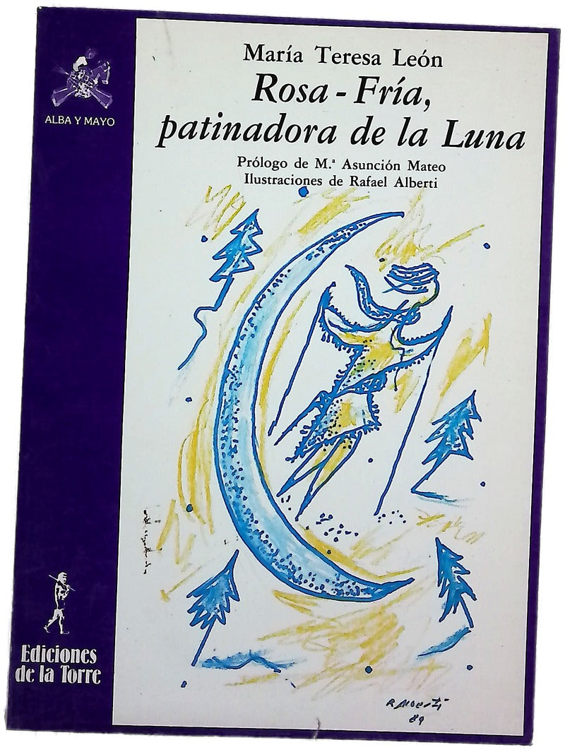 Rosa Fría, patinadora de la luna cuentos