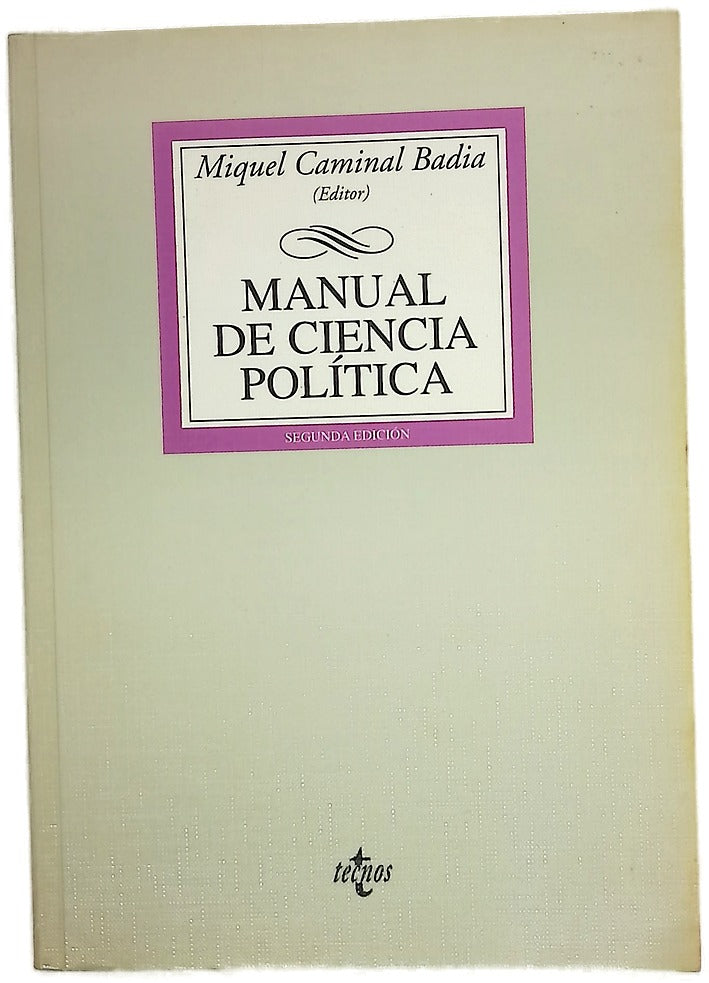 Manual de ciencia política