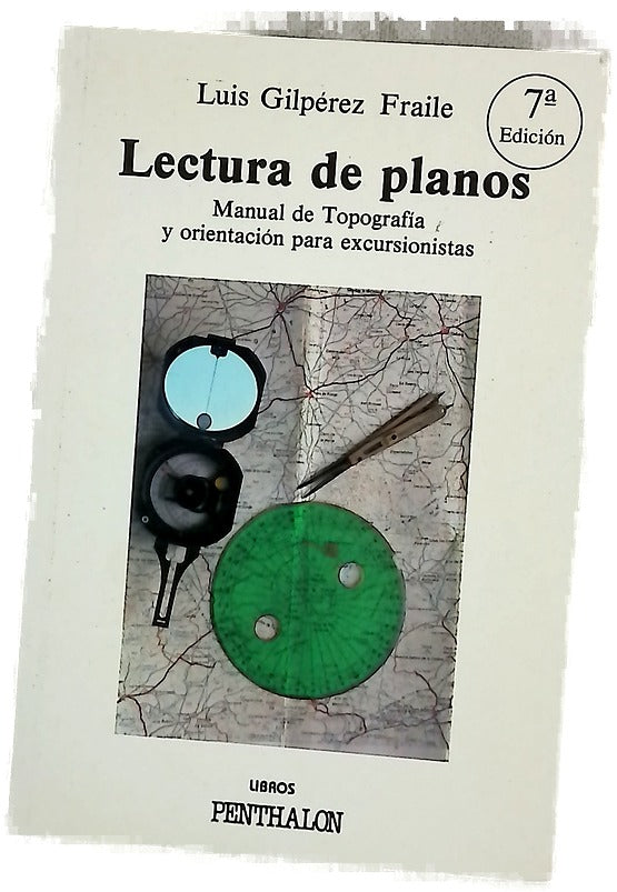 Lectura de planos manual de topografía y orientación para excursionistas