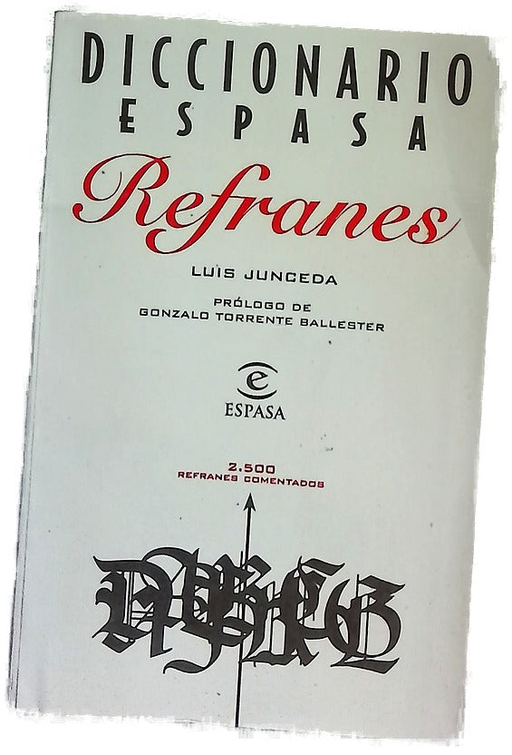 Diccionario Espasa, refranes