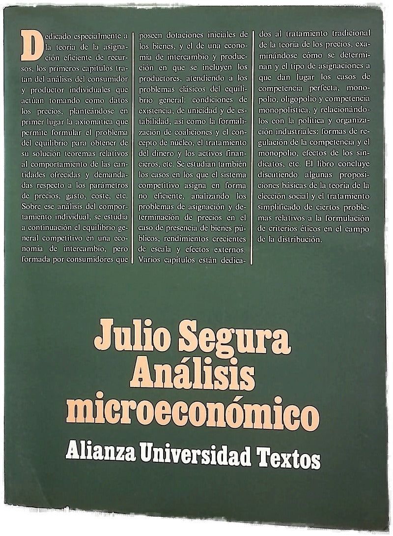 Análisis microeconómico