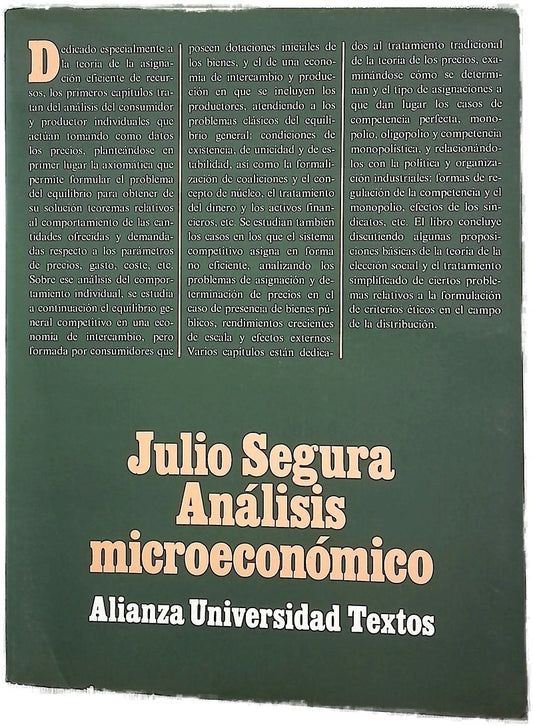 Análisis microeconómico
