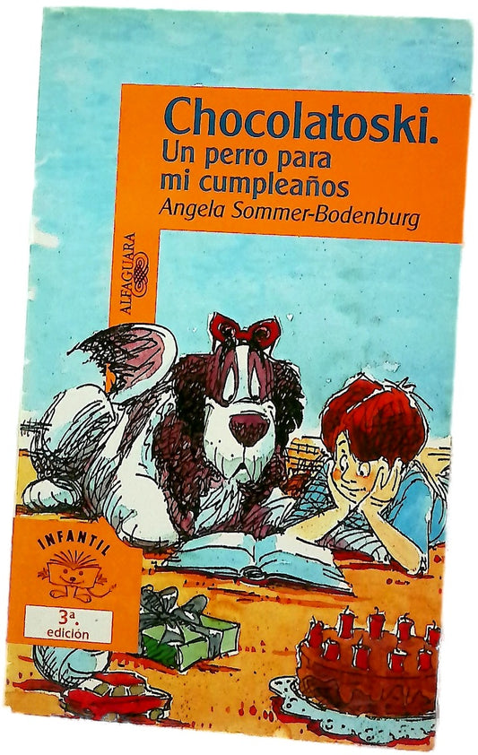 Chocolatoski un perro para mi cumpleaños