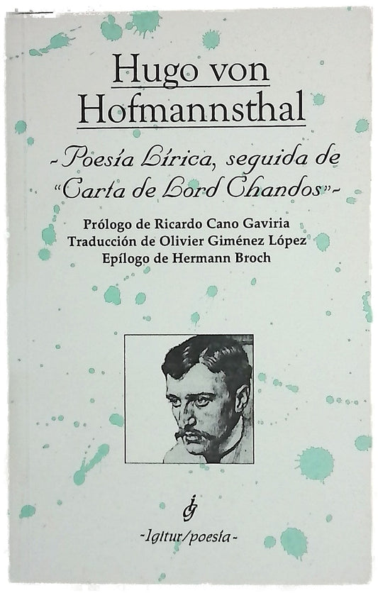 Poesía lírica, seguida de "Carta de Lord Chandos"