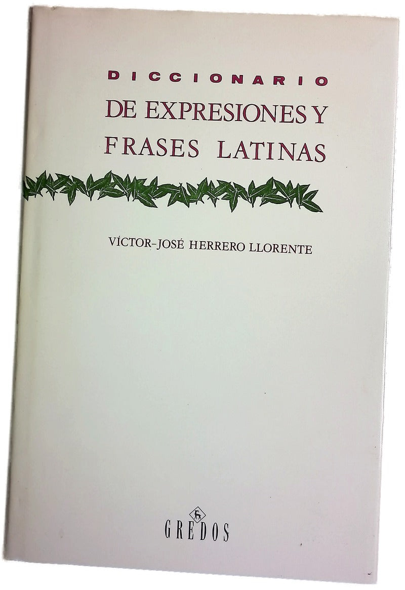 Diccionario de expresiones y frases latinas