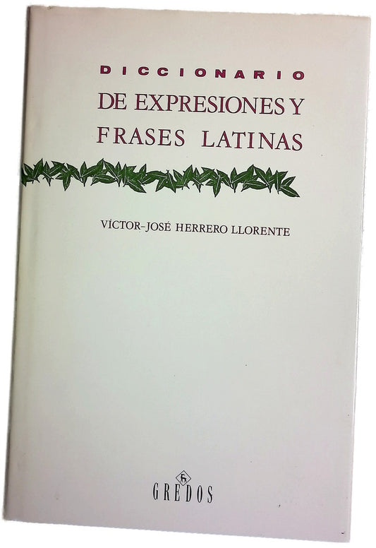 Diccionario de expresiones y frases latinas