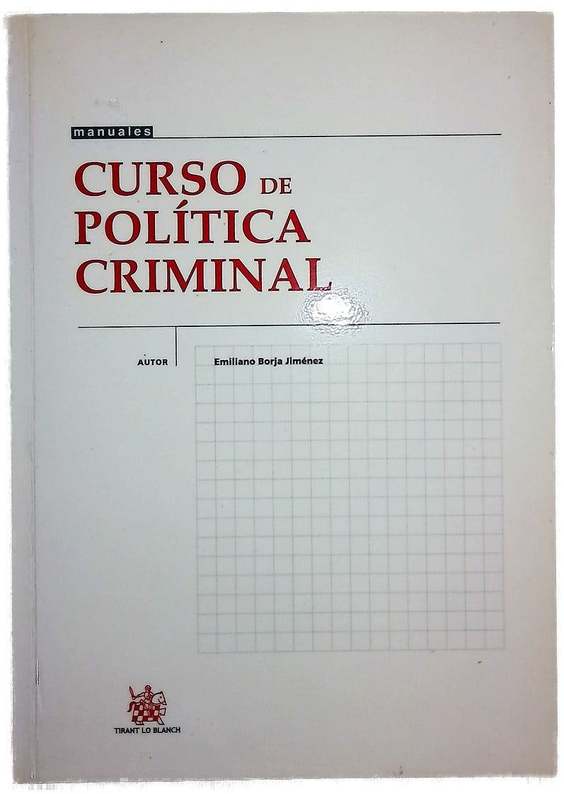 Curso de política criminal