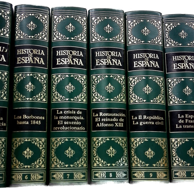 Historia de España. Tomos 1 al 10