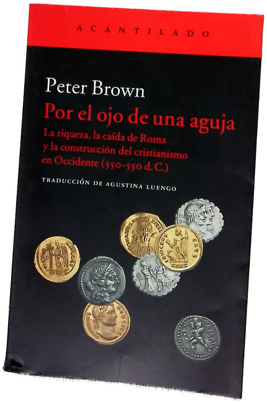 Por el ojo de una aguja : la riqueza, la caída de Roma y la construcción del cristianismo en Occidente (350-550 d.C.)