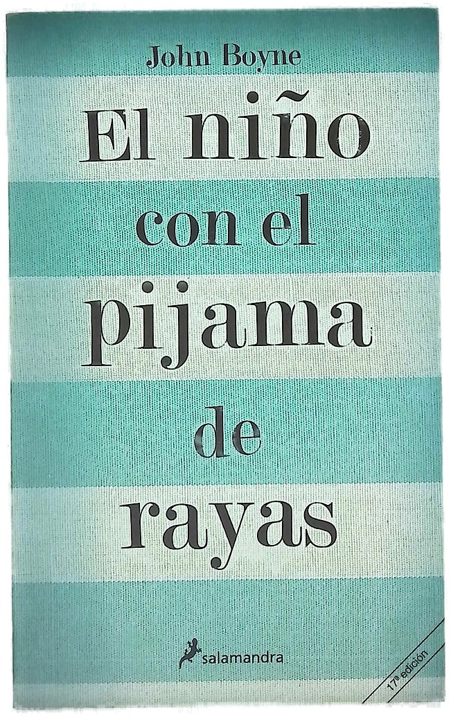 El niño con el pijama de rayas