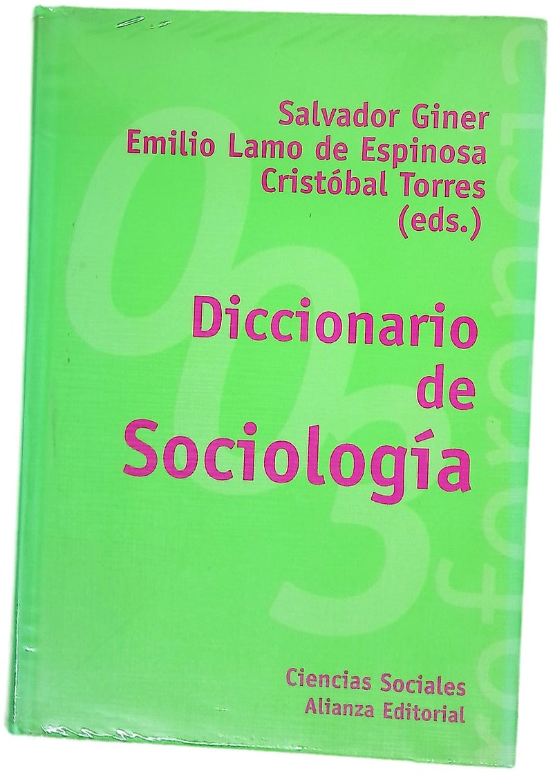Diccionario de sociología