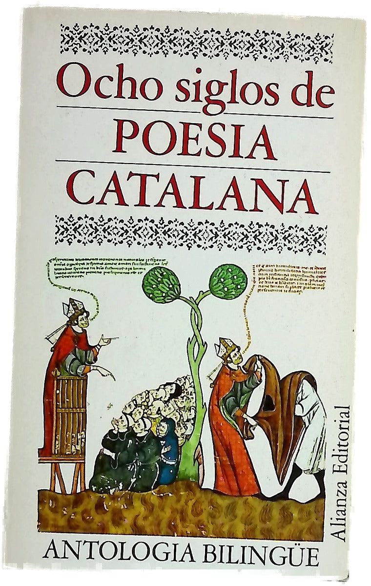 Ocho siglos de poesía catalana Antologías bilingüe